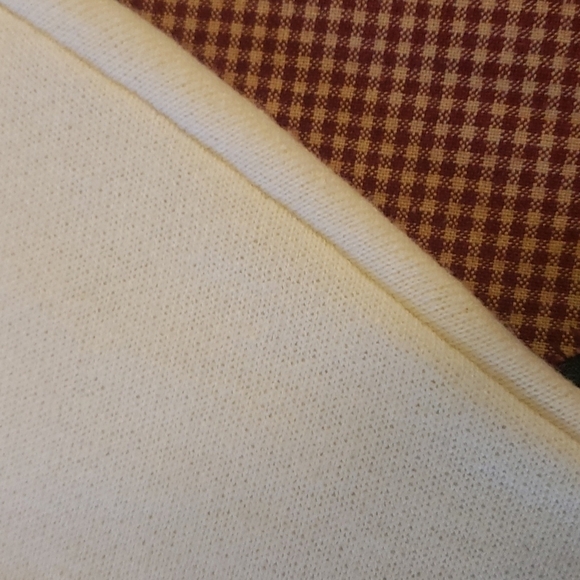 Vintage Handcrafted Oversized Sweatshirt Grandmacore Jerzees Single Stitch L VG - Picture 10 of 12